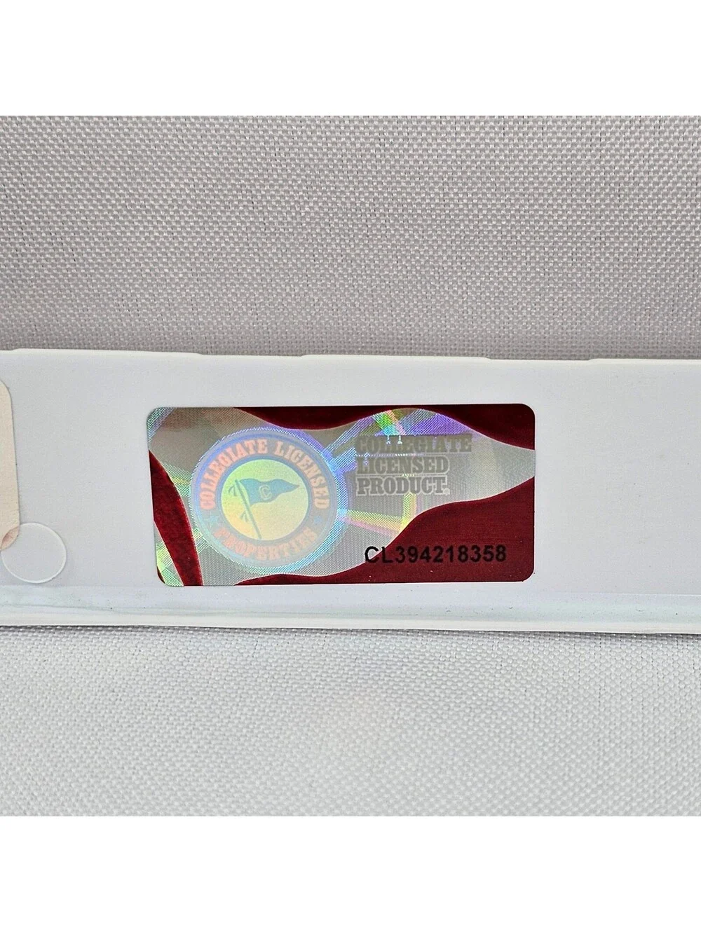 Indiana Hoosiers License Plate Frame Rico Industries White Crimson NCAA IU New